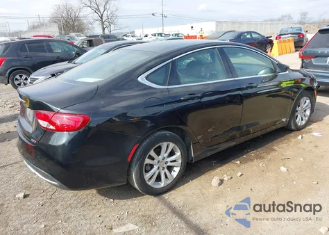 2016 Chrysler 200 Limited z USA, uszkodzony, nr VIN 1C3CCCAB1GN185599